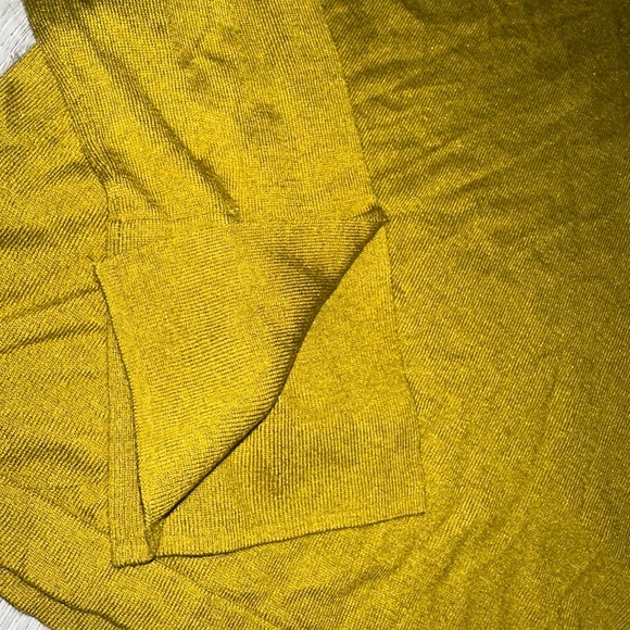 Massimo Dutti Mustard Long Sleeve Blouse - Picture 4 of 5